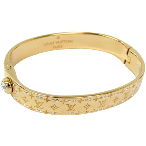 louis vuitton gold bracelet ebay|louis vuitton bracelet size chart.